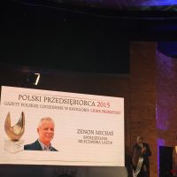 Prezes Zenon Michaś LIDEREM PRZEMYSŁU 2015