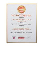 Złoty Paragon 2013 Nagroda Kupców Polskich